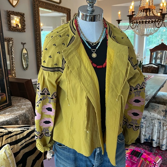 Reworked Embroidered Boho Jacket - Picture 8 of 16
